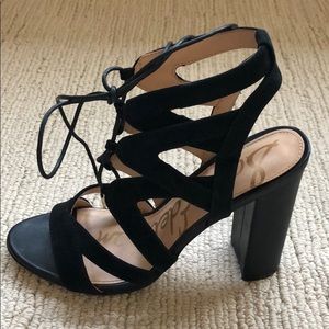 Sam Edelman Yardley Lace-Up Pumps/Sandals